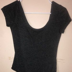 Gray Bodysuit T-Shirt
